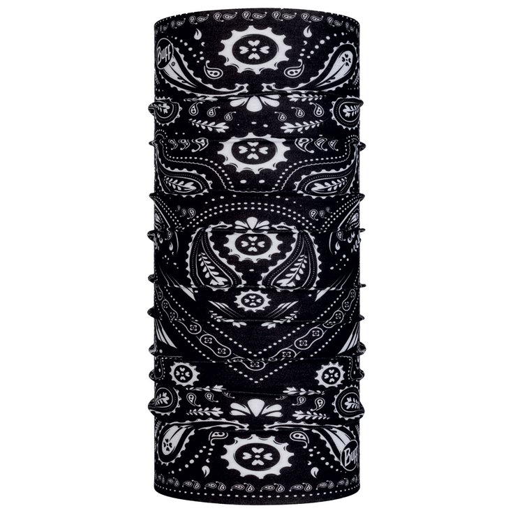 Buff Braga de cuello Original Ecostretch Neckwear New Cashmere Black Presentación
