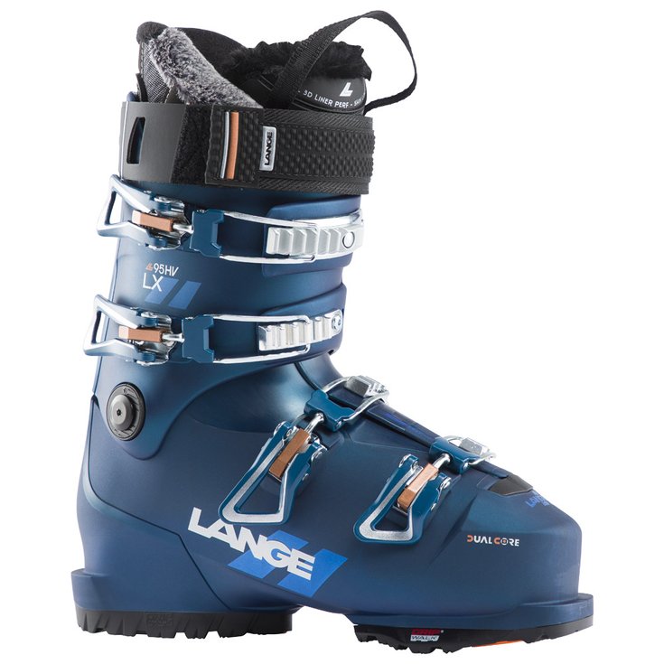 Lange Chaussures de Ski Lx 95 W Hv Gw Bright Blue Dos