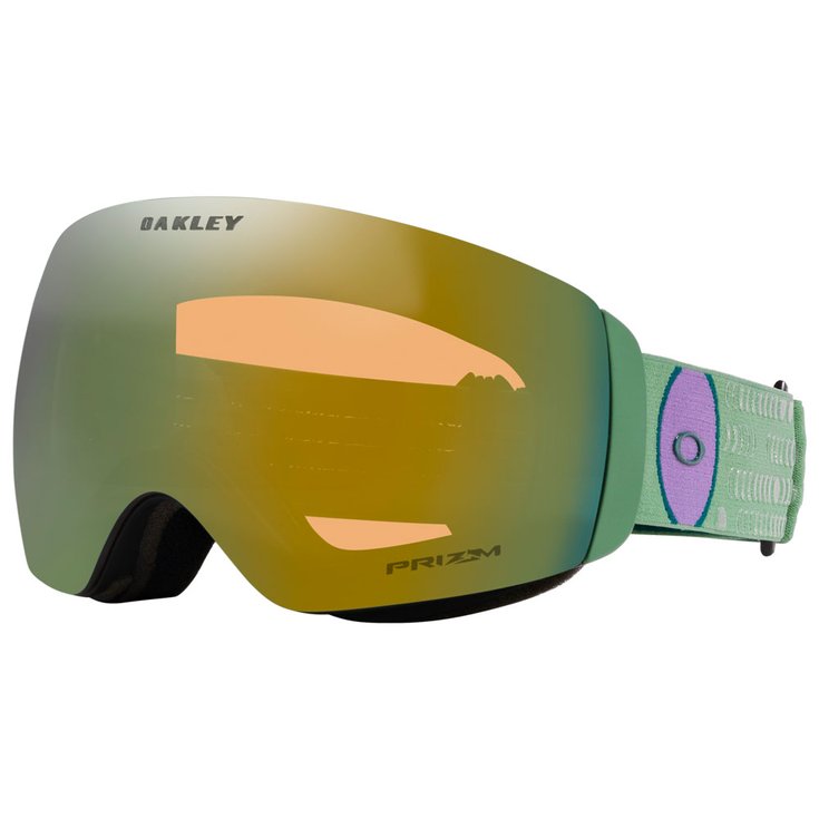 Oakley Masque de Ski Flight Deck M Fraktel Jade Prizm Sage Gold Iridium Présentation