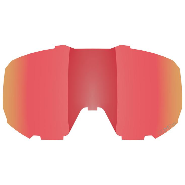 Salomon Visors Osmo Lens Sigma Photo Poppy Red Präsentation