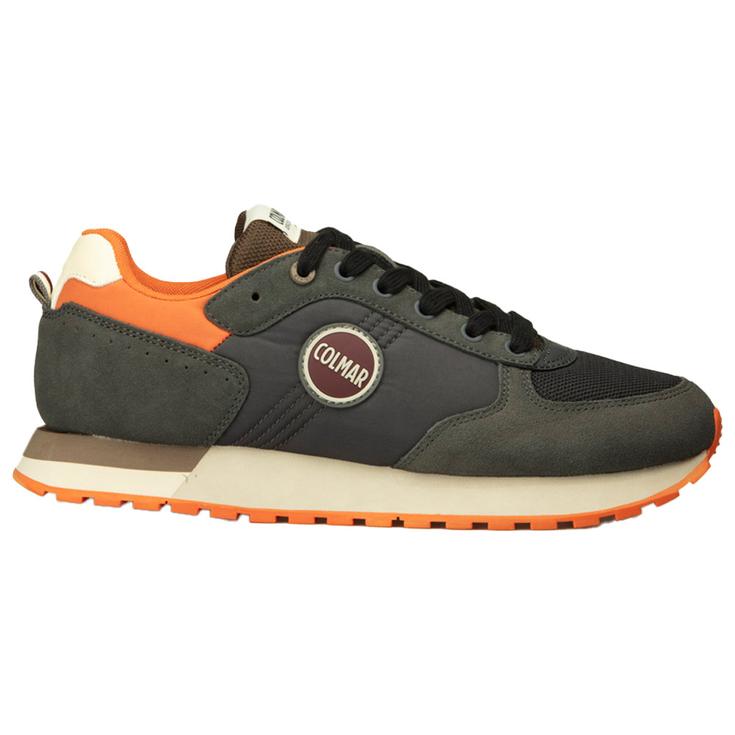 Colmar Schuhe Travis Authentic Antracite Brown Moss Green Präsentation