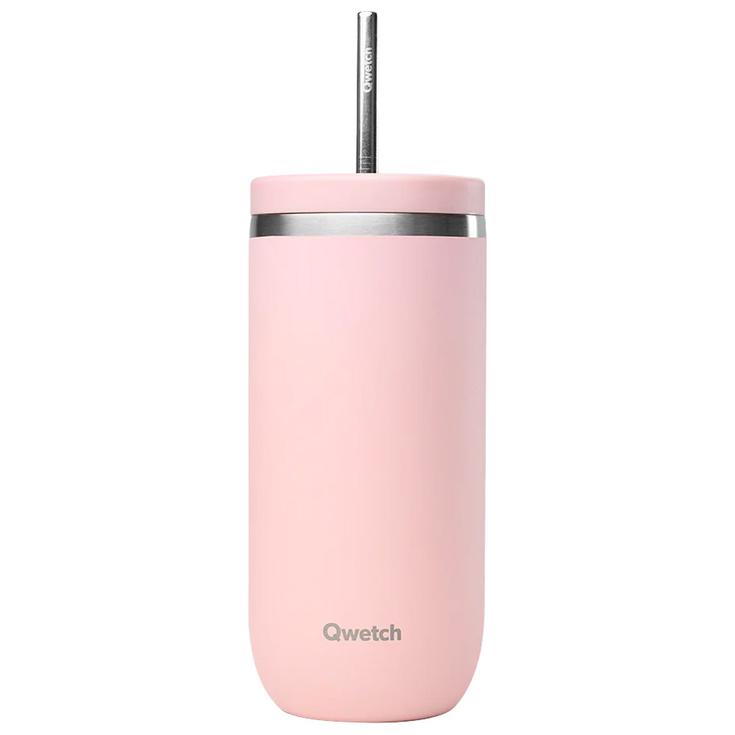 Qwetch Mug Cold Cup 600 ml Pastel Rose Overview