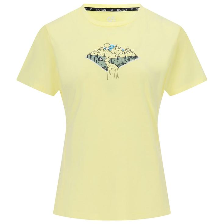 DARE2B Klim T-shirt Tranquility III Wax Yellow Voorstelling