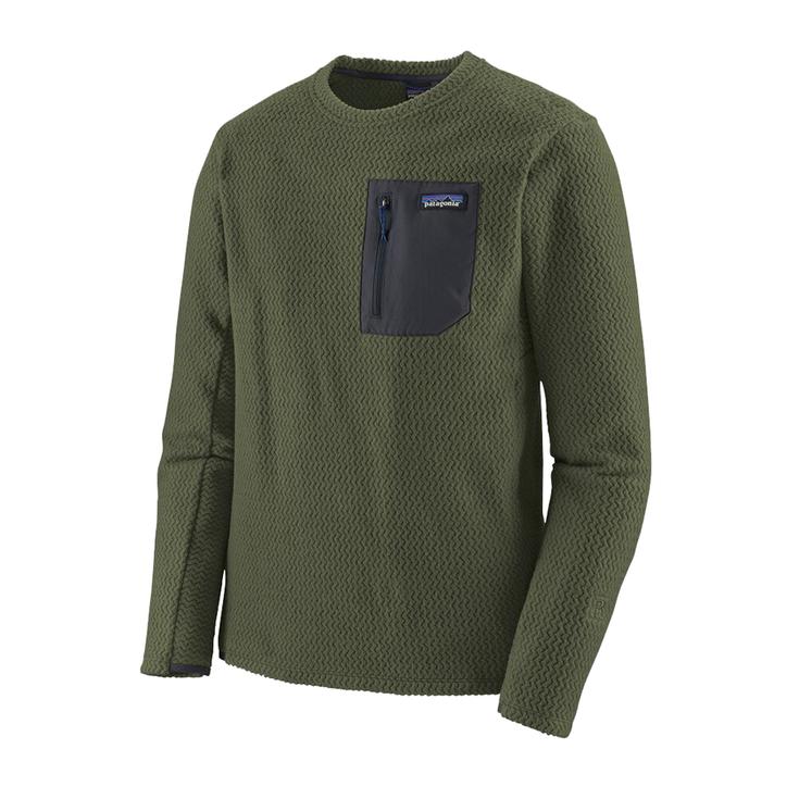 Patagonia Fleece Patagonia Men's R1 Air Crew Indigo Profilansicht