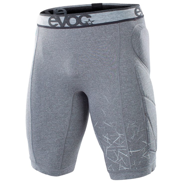 Evoc Protektoren-Shorts Crash Pants Carbon Grey Präsentation