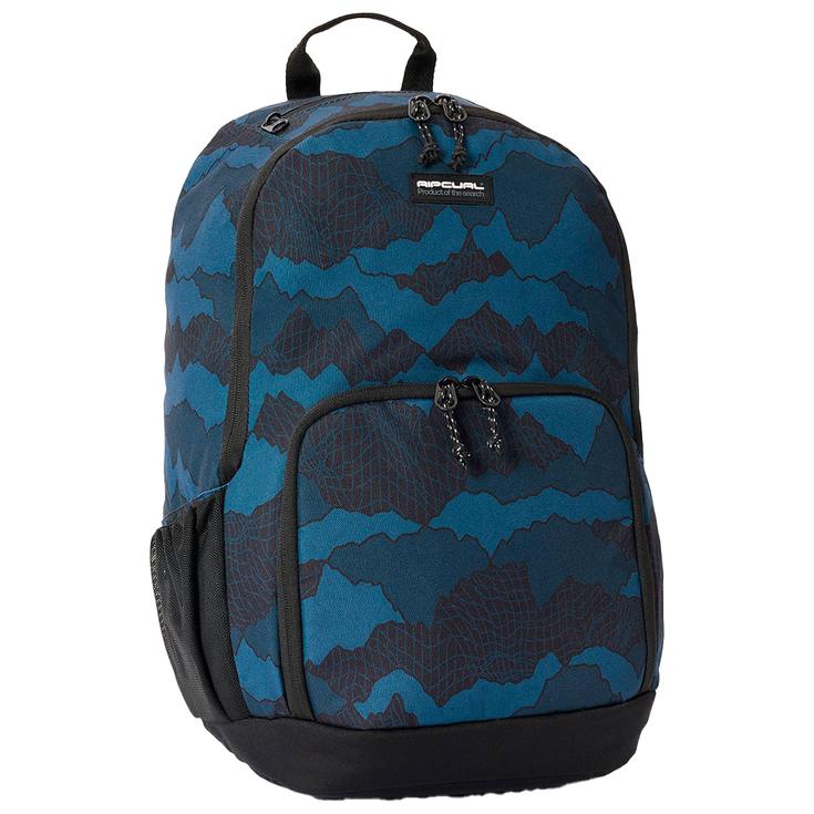Rip Curl Sac à dos Evo 24L Camo Check Black Navy Présentation