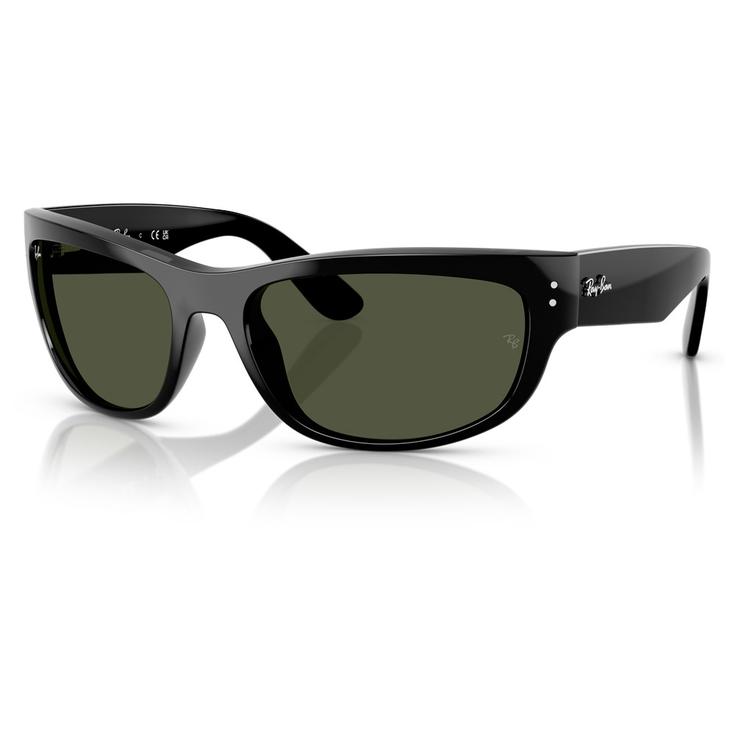 Ray Ban Gafas RB2289 Mega Balorama Polished Black Green G-15 Presentación