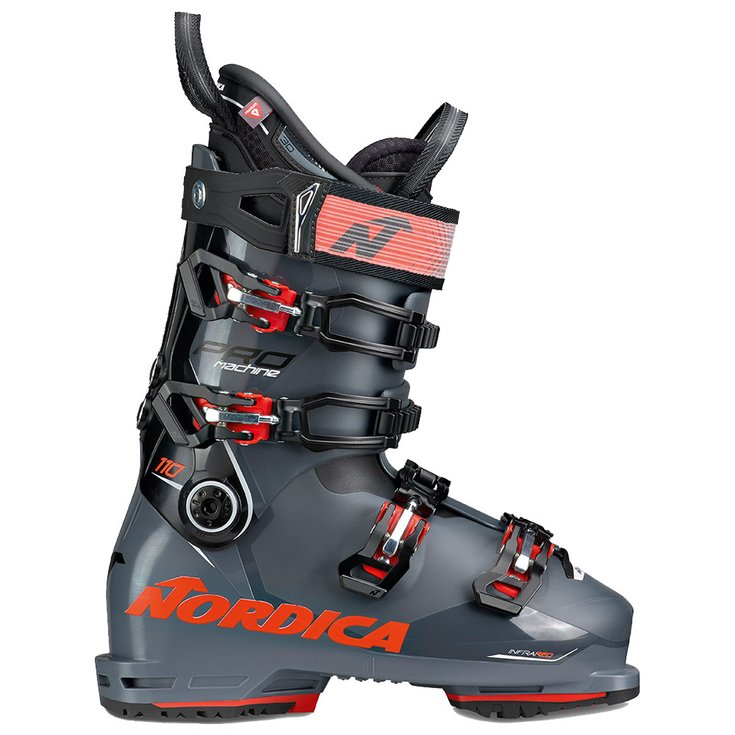 Nordica Chaussures de Ski Pro Machine 110 (Gw) Anthracite Black Red 