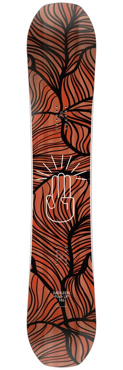 Bataleon Snowboard Push Up Oberseite