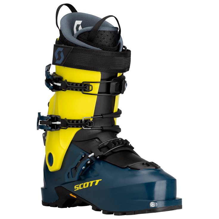 Scott Chaussures de Ski Randonnée Cosmos Metal Blue Dos