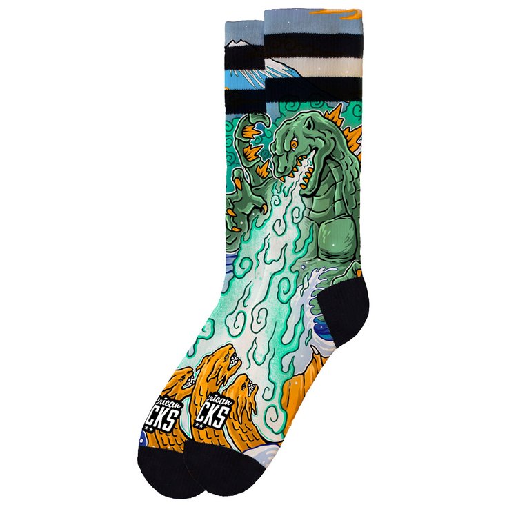 American Socks Socks The Original Signature Kaiju King Overview