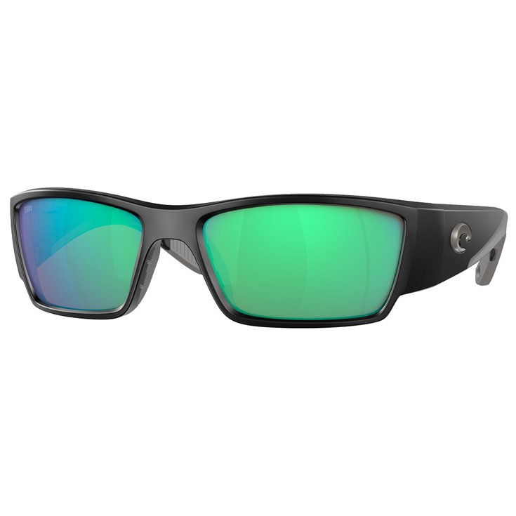 Costa Del Mar Sunglasses Corbina Pro Matte Black Green Mirror Polarized Overview