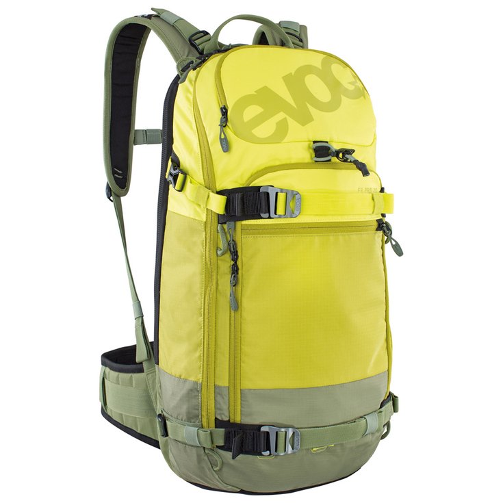 Evoc Backpack Fr Pro 20l Sulphur - Moss Green Overview