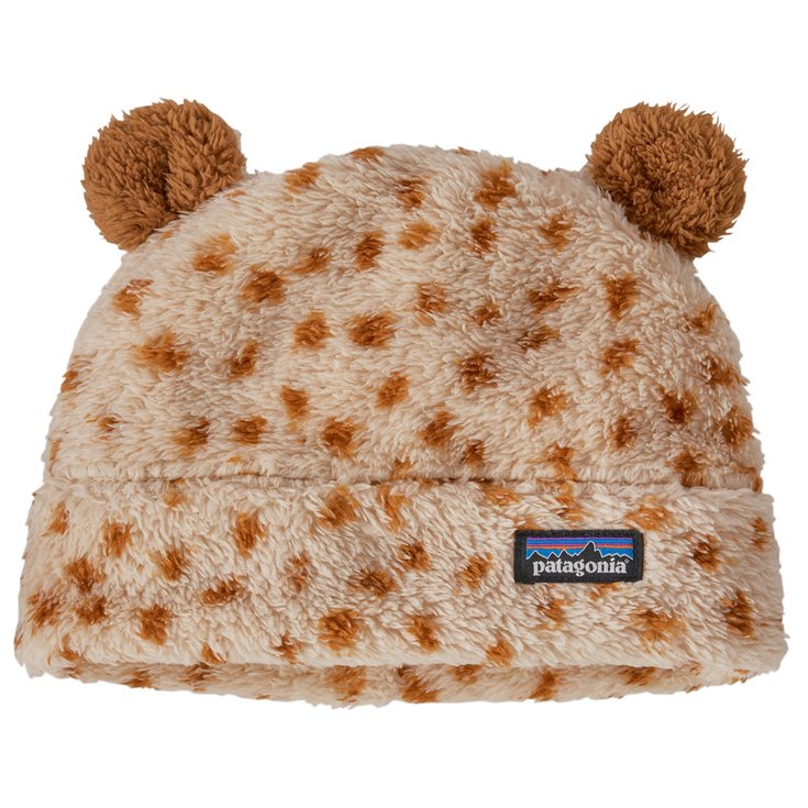 Patagonia Beanies Baby Furry Friends Hat Dear Dear Tuber Tan Overview