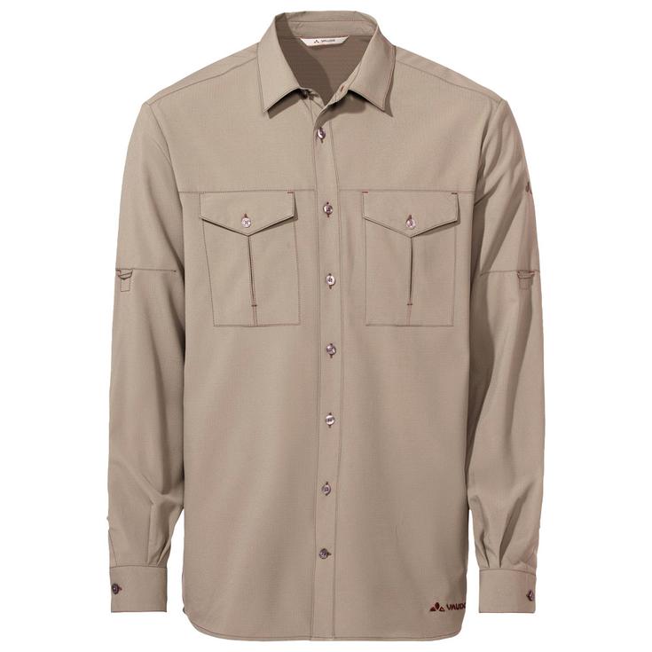 Vaude Camicia da trekking Men's Rosemoor L/S Shirt II Linen Uni Presentazione