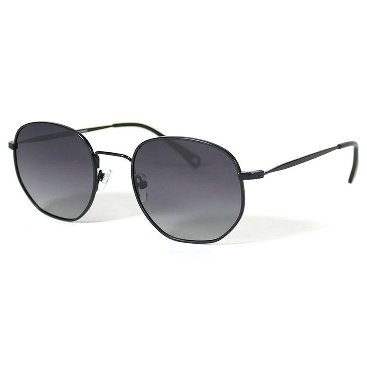 Binocle Eyewear Sonnenbrille Nevada Mat Black Gradient Grey Polarized Präsentation