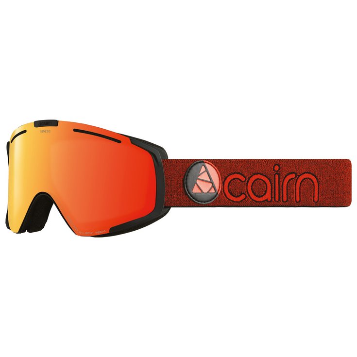 Cairn Masque de Ski Genesis Mat Black Orange Clx 3000ium Profil