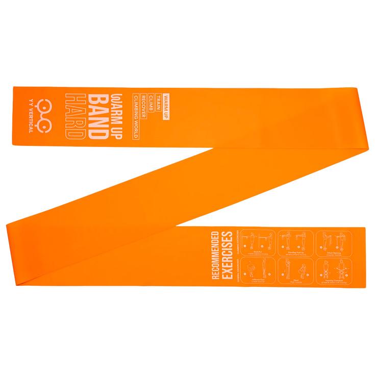 YY Vertical Climbing accessories for training Warm Up Band Orange Hard Overview