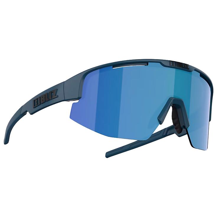 Bliz Sonnenbrille Matrix Matt Blue Brown Blue Mirror Präsentation