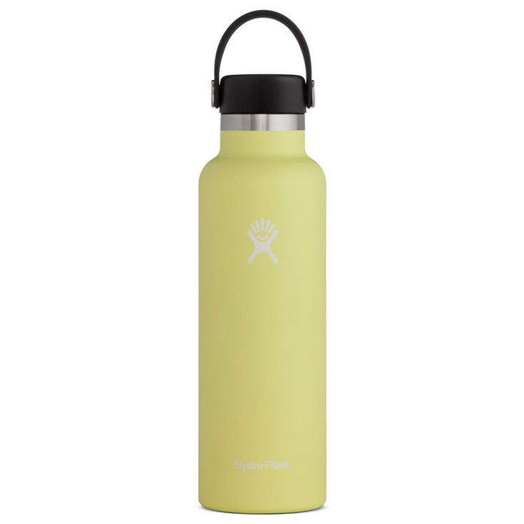 Hydro Flask Trinkflasche 21 Oz Standard Mouth With Standard Flex Cap Pineapple Präsentation