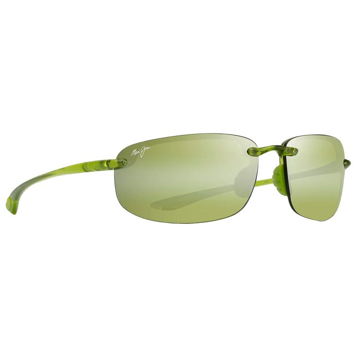 Maui Jim Zonnebrillen Hookipa Shiny Transparent Light Green Maui Ht MauiPure Voorstelling