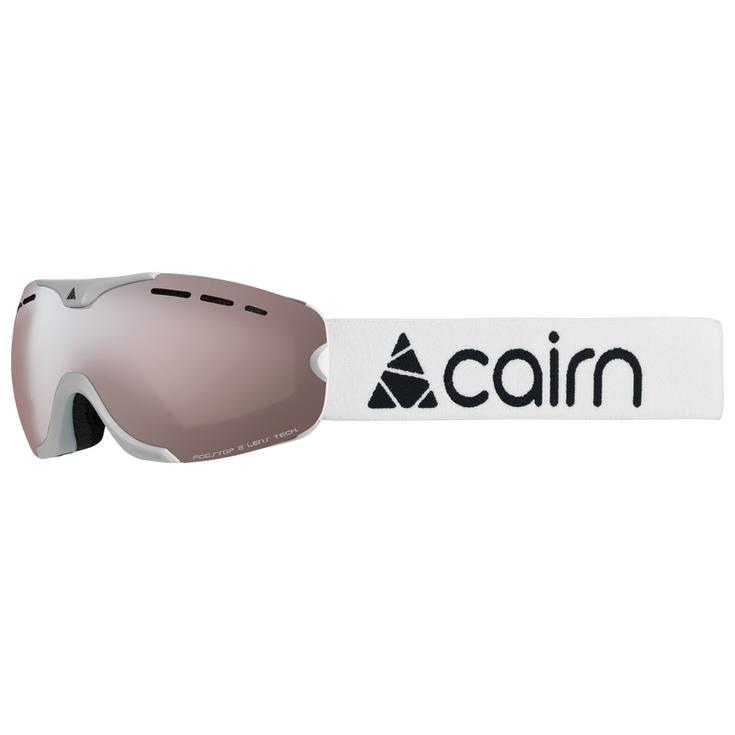 Cairn Skibrillen Gemini Mat White Silver Spx Voorstelling