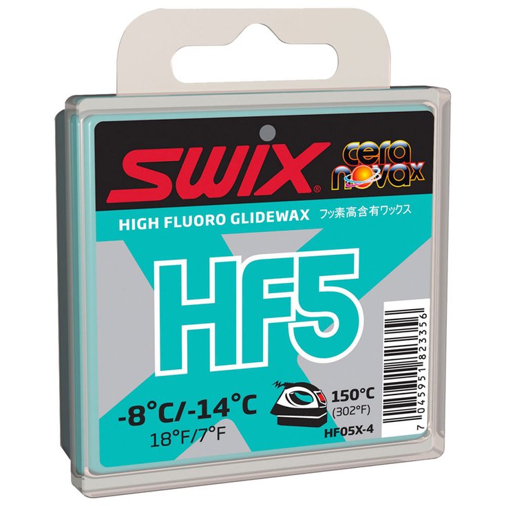 Swix Sciolinatura sci nordico HF5X 40G Presentazione