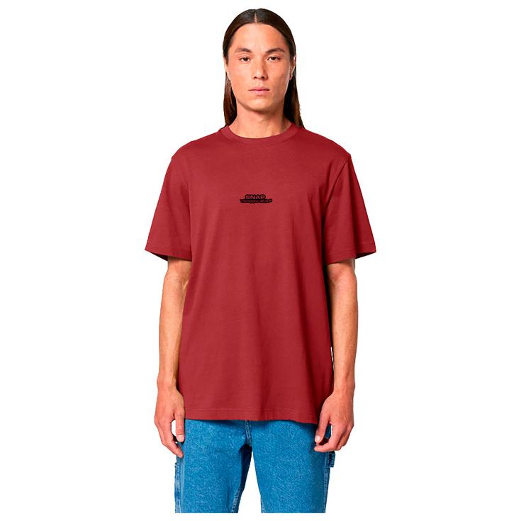 Snap Maglietta da arrampicata X Boulder To Go Tee Shirt Sandstone Presentazione
