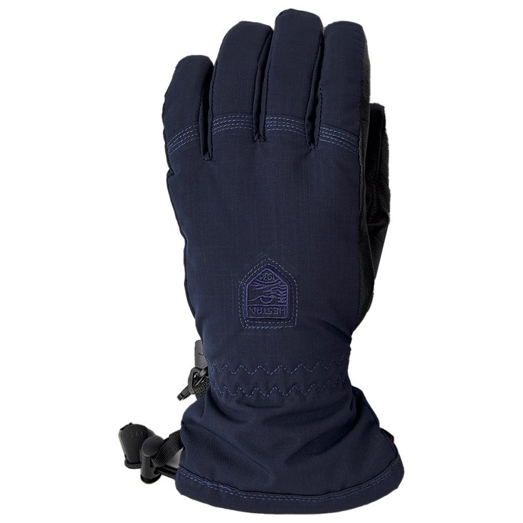 Hestra Gant CZone Powder Female Glove Navy Présentation