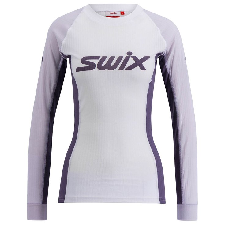 Swix Sous-vêtement technique Racex Classic W Bright White Dusty Purple Présentation