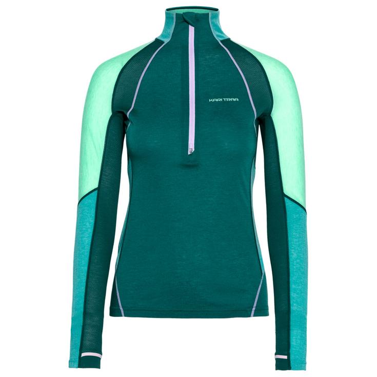 Kari Traa Alma Half Zip Peacock 
