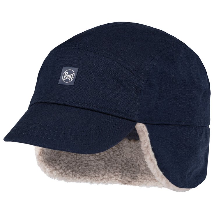 Buff Petten Fall Line Cap Simu Navy Voorstelling