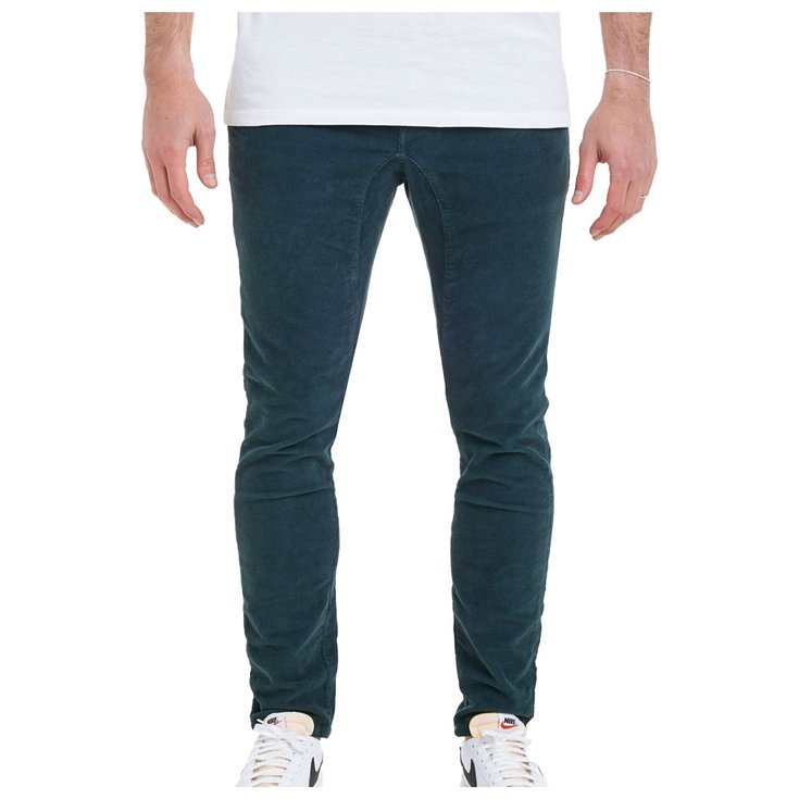 Pullin Pants Dening Chino Corduroy Deep Forest Overview