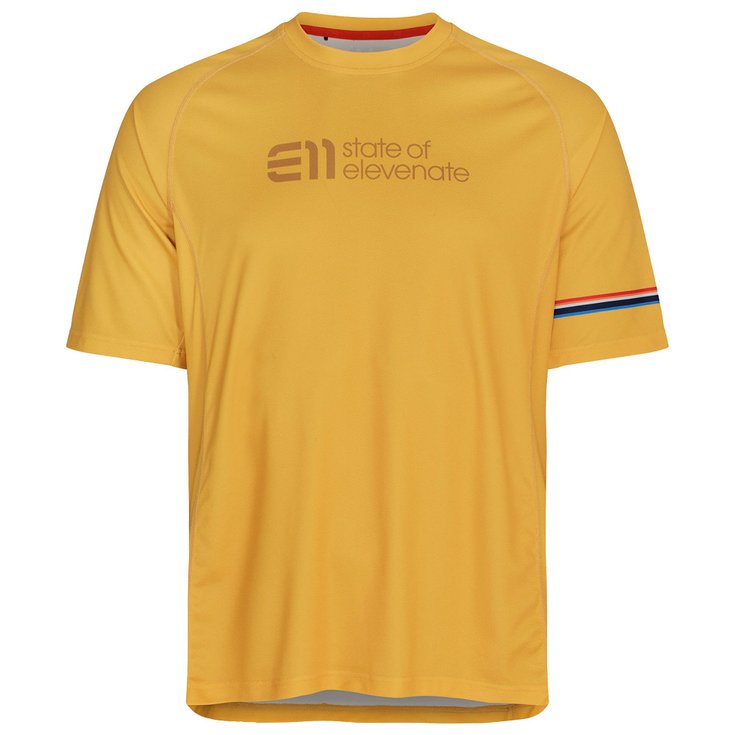 State of Elevenate MTB trui M Allmountain Tee Mineral Yellow Voorstelling