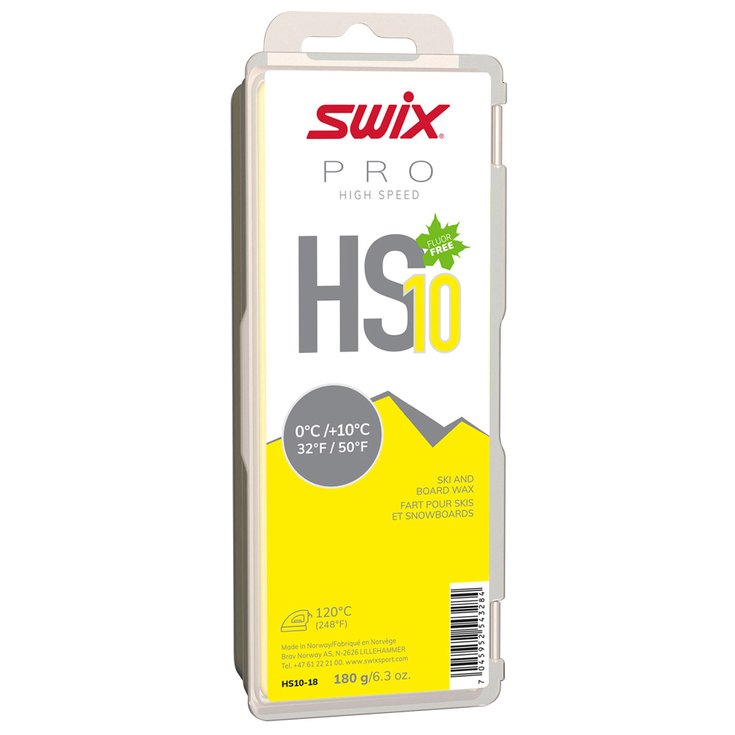 Swix Pro Hs10 180gr Präsentation