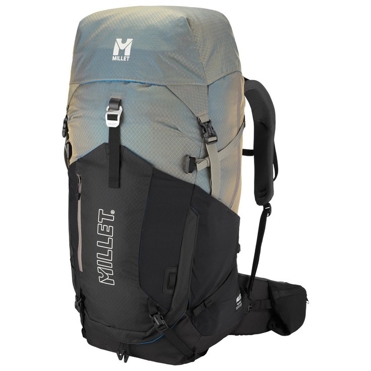 Millet Mochila Ubic 55+15 E-Black Sand Presentación