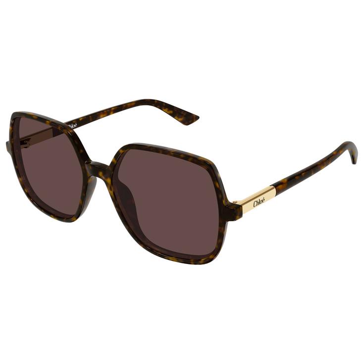 Chloé Zonnebrillen CH0362S Judy 002 Dark Havana Voorstelling