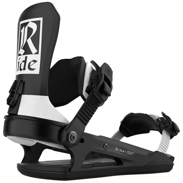 Ride Snowboard Binding Cl-8 Classic Black Classic Black Overview