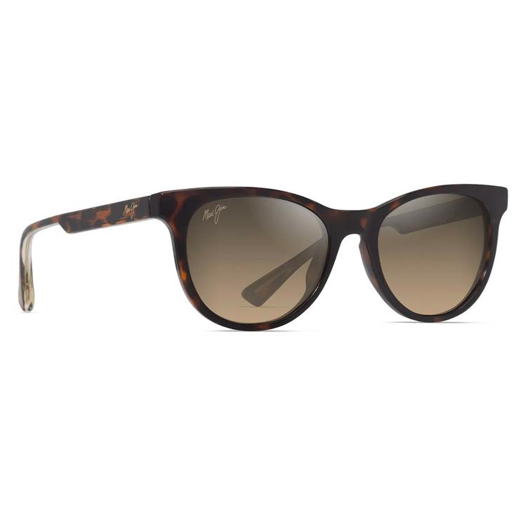 Maui Jim Occhiali da sole Lonomea Shiny Dark Havana Bronze Hcl Minéral Superthin Presentazione
