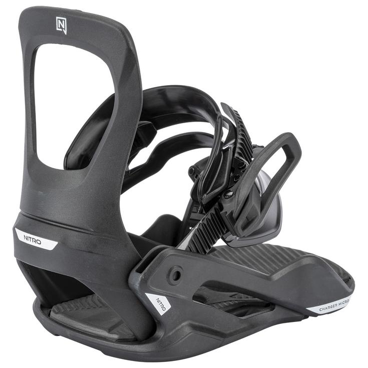 Nitro Snowboard Binding Charger Micro Black Overview