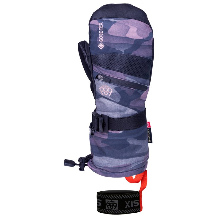 686 Wmns Gore-Tex Smarty Gauntlet Mitt Dusty Mauve Waterland Camo 