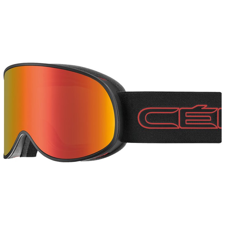 Cebe Goggles Attraction Matte Black Red Red Flash Mirror + Amber Flash Mirror Overview