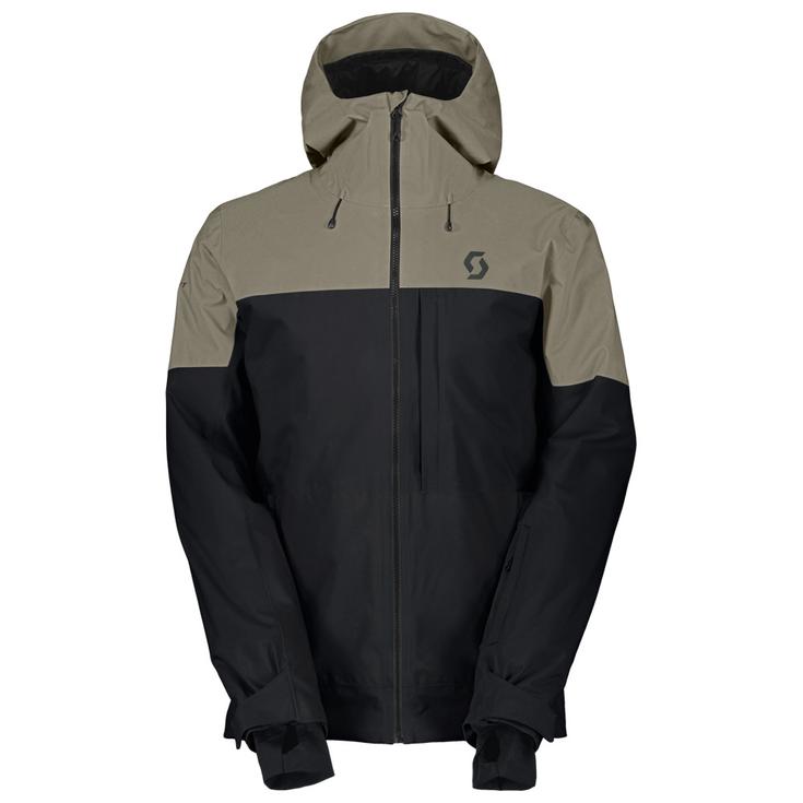 Scott Skijacke M's Ultimate Dryo 10 Jacket Black Dust Grey Präsentation
