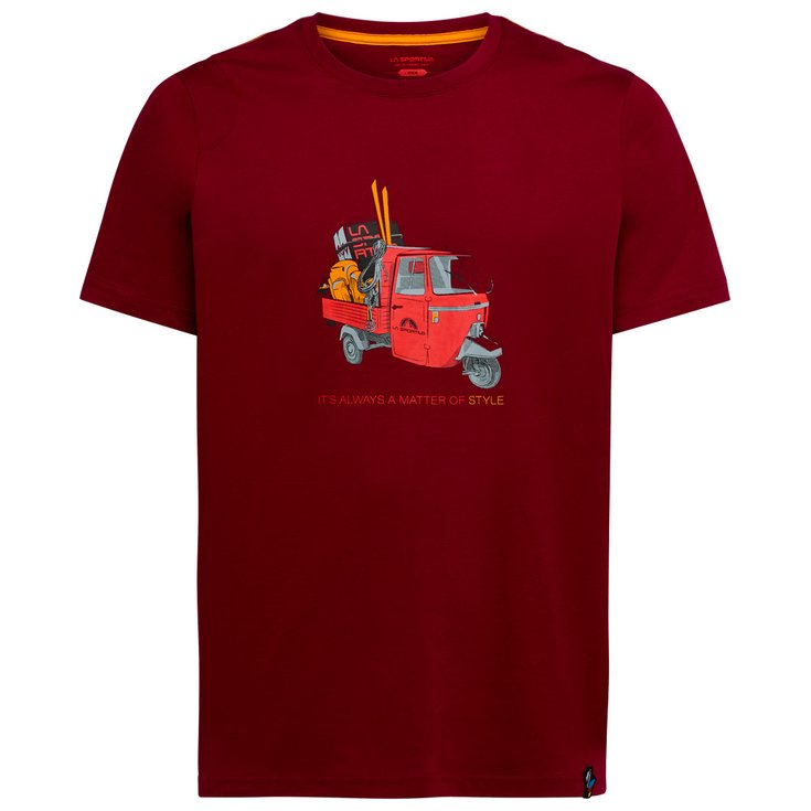 La Sportiva Climbing tee-shirt Ape T-Shirt M Sangria Overview
