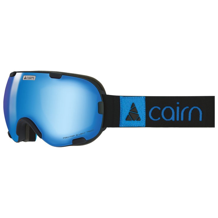 Cairn Masque de Ski Spirit OTG Mat Black Blue Presentación
