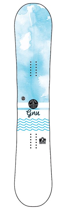 Gnu Planche Snowboard B Nice Présentation
