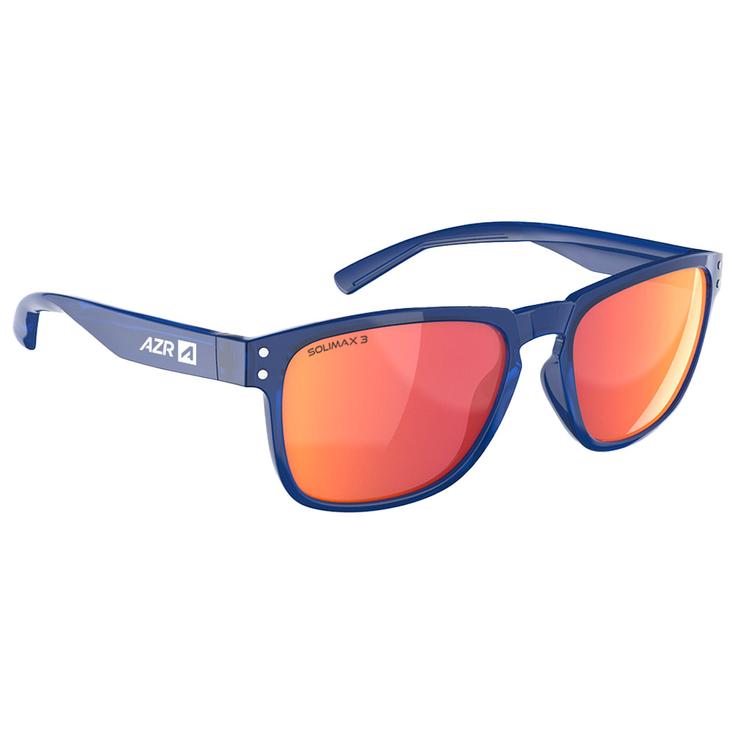 AZR Occhiali da sole Joker Crystale Bleue Vernie Multicouche Rouge Presentazione