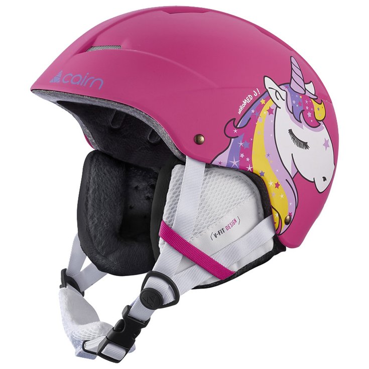 Cairn Helmet Andromed J Fuchsia Unicorn Overview