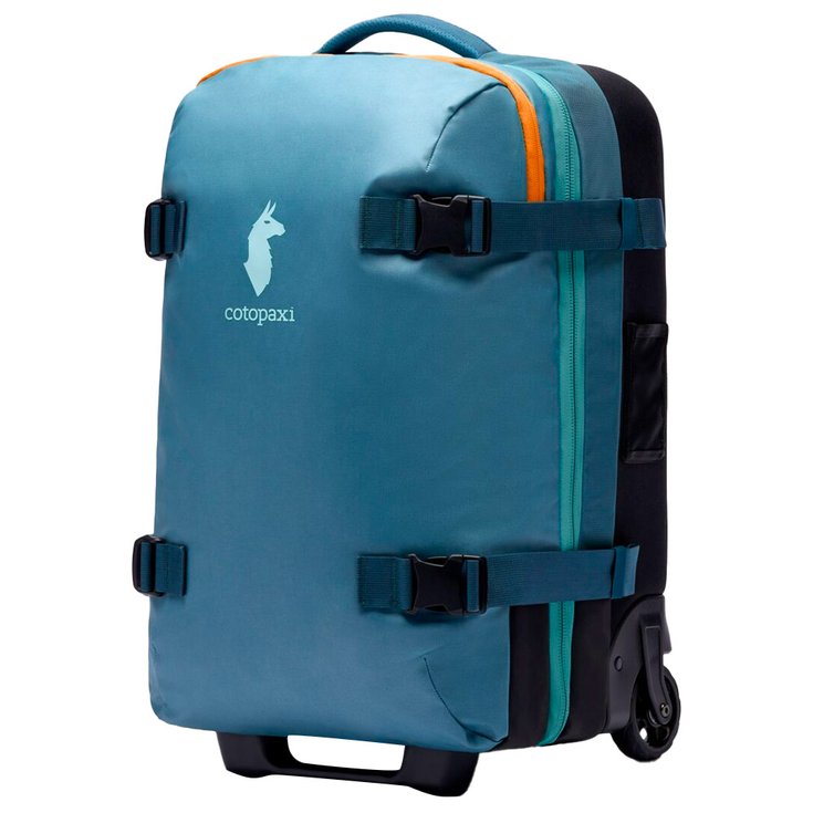 Cotopaxi Koffer Allpa 38L Roller Bag Blue Spruce Präsentation