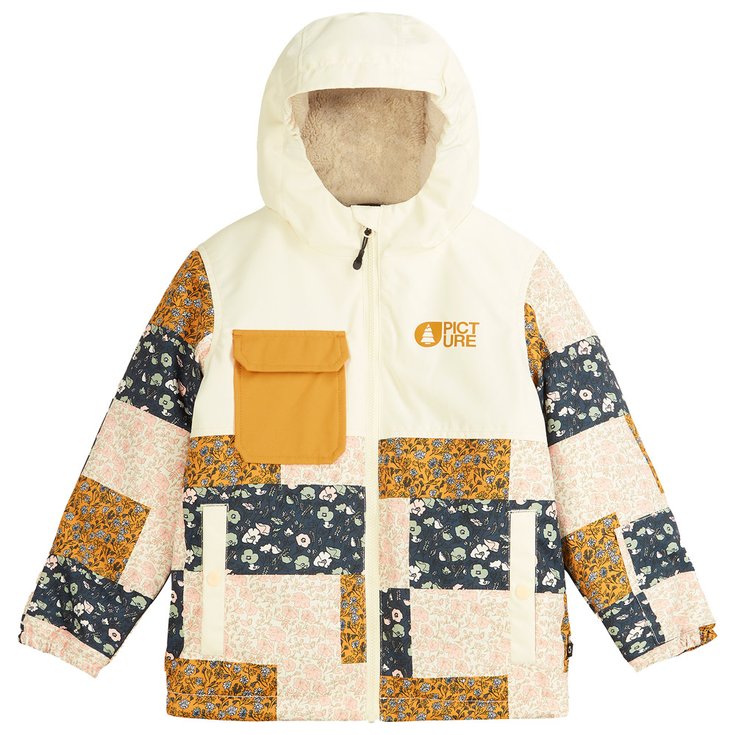 Picture Ski Jacket Snowy Printed Toddler Jkt Patchwork Overview